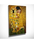 Tableau reproduction de Klimt Gustav Le Baiser jaune - 30x40 cm